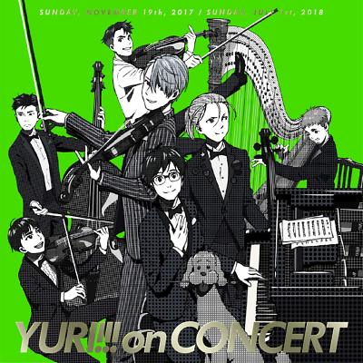 New Yuri on Ice CONCERT CD Booklet Japan EYCA-12113 4562475291131