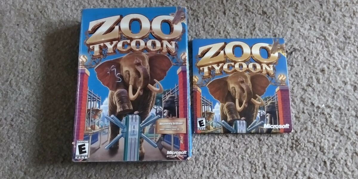 Zoo Tycoon: Complete Collection (PC, 2003) With Box