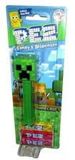 MINECRAFT ~Pez Dispenser ~ CREEPER  Carded  2025 MINECRAFT MOVIE