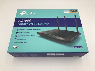 TP-LINK ARCHER A9 AC1900 Smart Wi-Fi Wireless Gigabit Network Router
