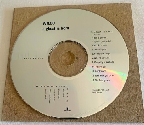 WILCO-A GHOST IS BORN-CD ADVANCE PROMO-(Alternative Rock, Country Rock) - Picture 2 of 2