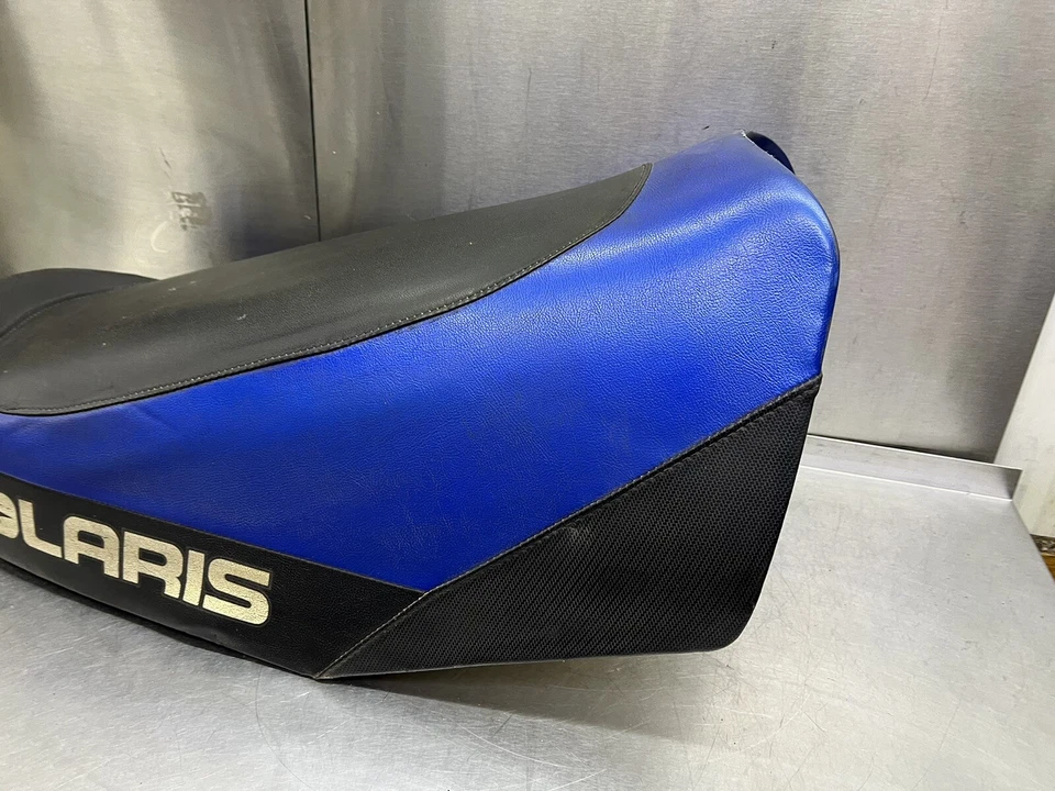 Polaris Switchback 900 IQ 600 700 RMK 05 06 07 原始设备制造商座椅鞍座蓝色黑色 — 第 3/4 张图片