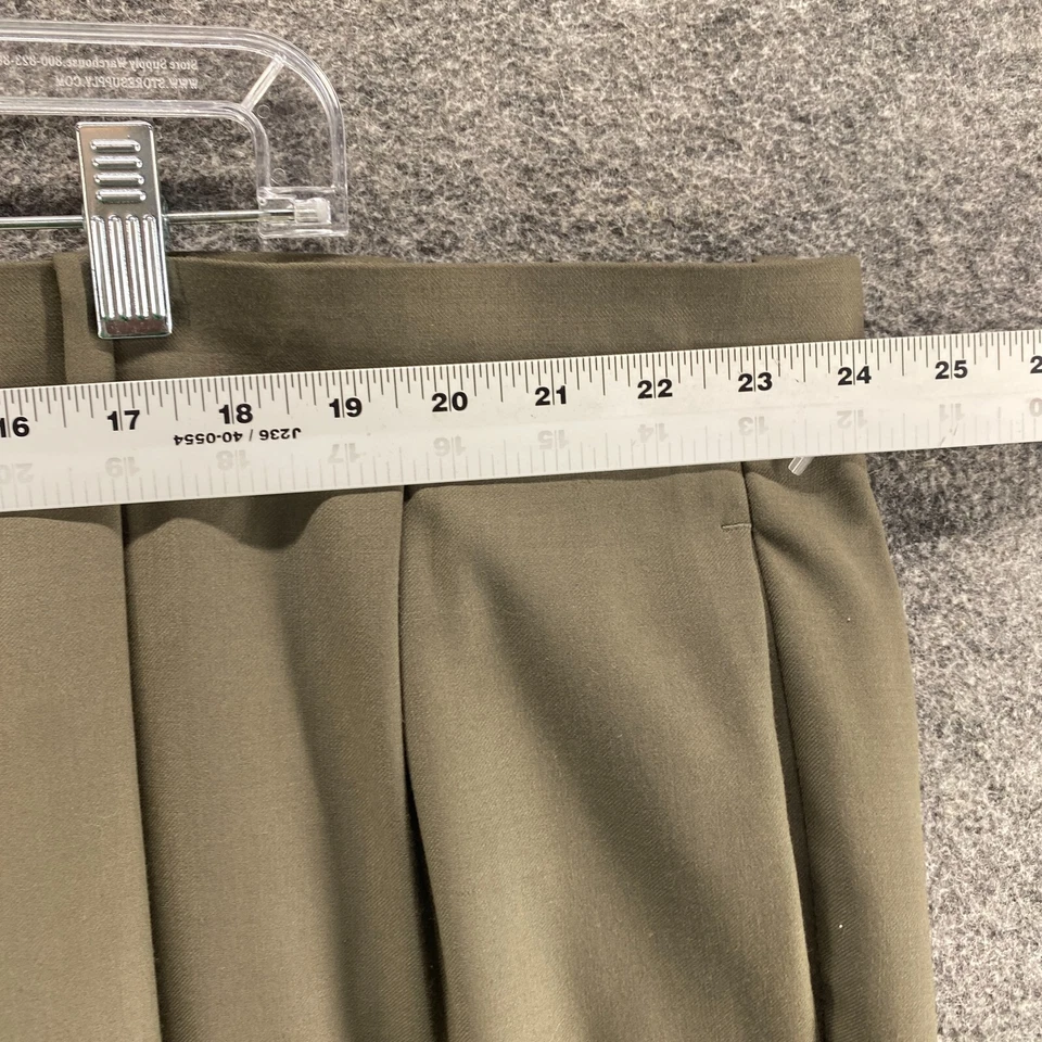 Pantalones de vestir Giorgio Ferraro para hombre 50/54 gris tiro alto plisados bolsillos rectos Foto 3 de 4