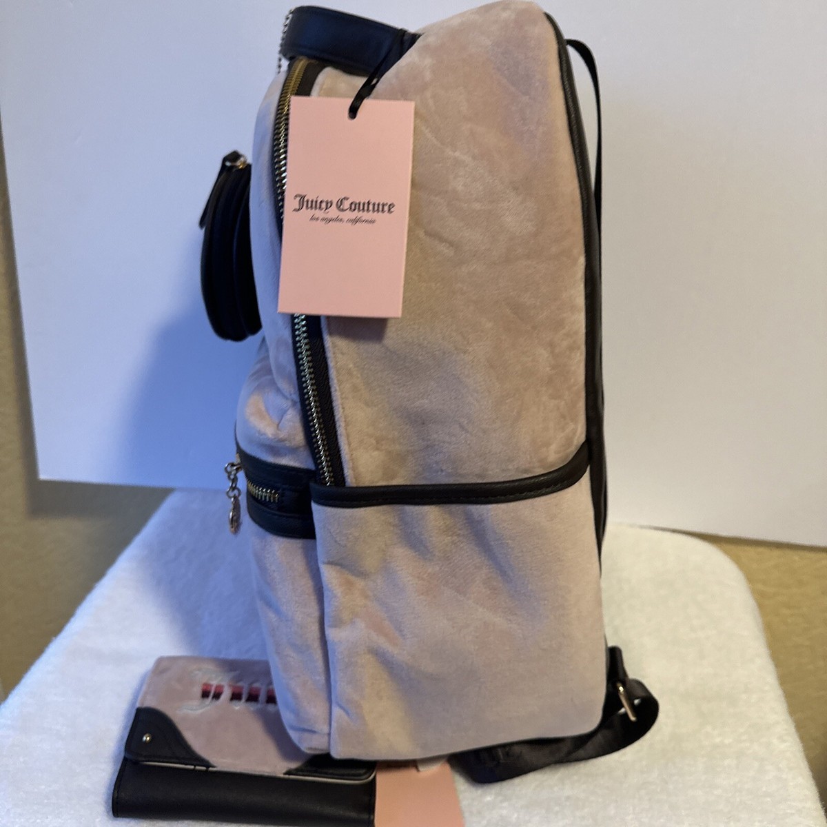 Juicy Couture NWT Queen Of Everything Square Backpack In  display picture 2