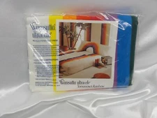 NEW Vintage 80s Wamsutta TWIN Flat Bed Sheet Rainbow Stripes Stranger Things