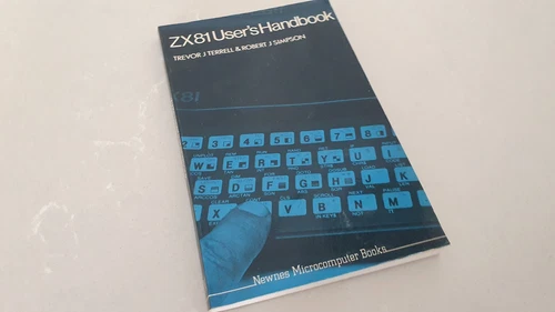 ZX81 User's Handbook Trevor Terrell Sinclair ZX81 Book AC