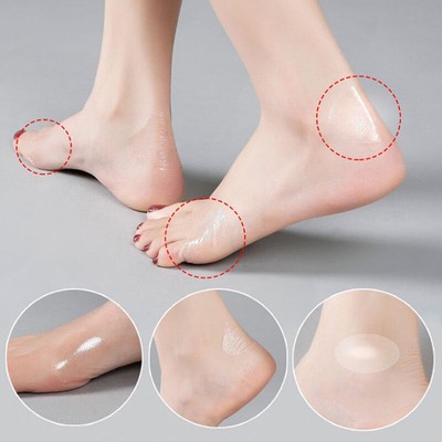 10Pcs Foot Care Sticker Heel Sole Pad Sticker Patch Waterproof Invisible $6