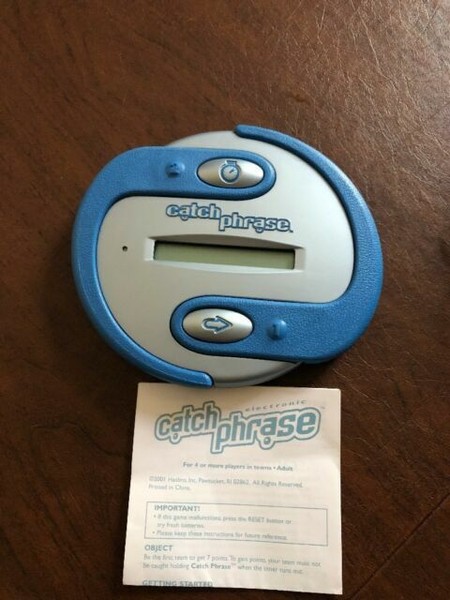 catchphrase handheld game