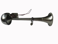 Elektrische Signalhorn Bootshorn Nebelhorn Bootshupe 12V Edelstahl