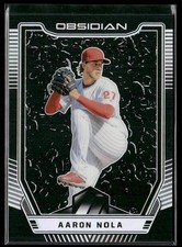 2019 Panini Chronicles #6 Aaron Nola Obsidian