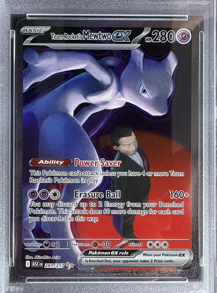 2026 Pokémon ASC Team Rocket’s MEWTWO ex – Special Illustration Rare ...