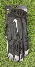 Nike NFL D-Tack 6.0 Lineman Black White Football Gloves PGF946-017 Size 2XL