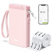 Label Maker Machine with Tape, P21 Bluetooth Label Printer with 3 Tapes, Wire...
