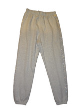 Victorias Secret PINK M medium gray rhinestone jogger sweatpants NEW NWT