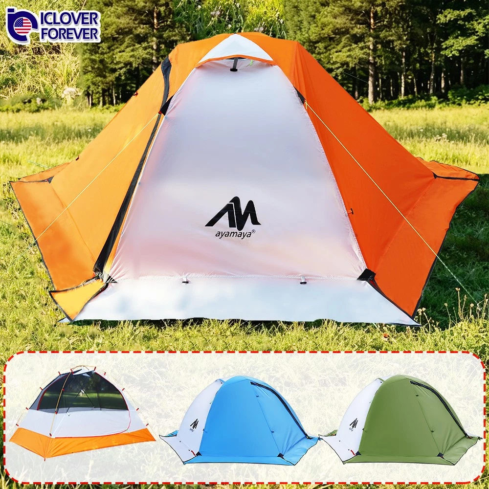 Ultralight 4 Season Backpacking Camping Tent 2 Person Waterproof Summer Shelter