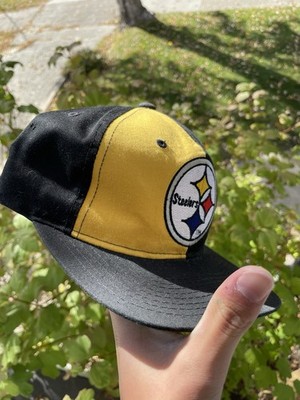 Vintage STARTER RARE Design Steelers 80's Hat Snapback NFL Pro