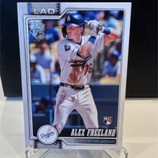 Topps 2026 Series 1 Alex Freeland Los Angeles Dodgers Rookie Card #74