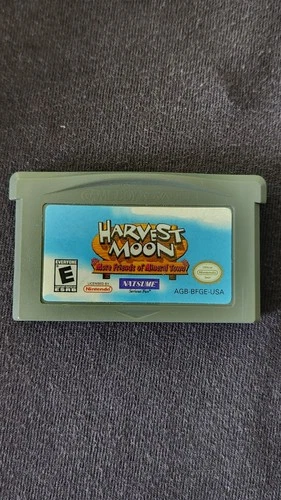 Harvest Moon: More Friends of Mineral Town Game Boy Advance Cartridge AUTHENTIC
