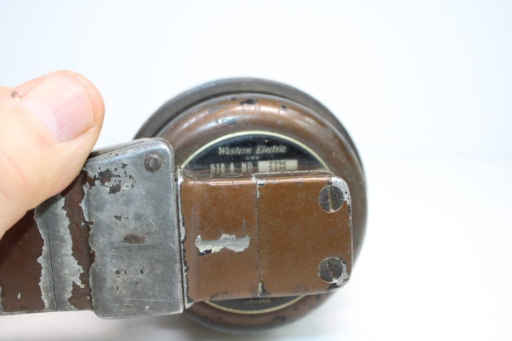 VINTAGE 1920s OLD ANTIQUE RADIO ORIGINAL WESTERN ELECTRIC MICROPHONE WITH STAND