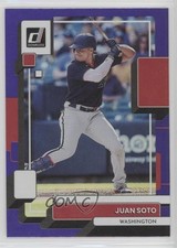 2022 Panini Donruss Variation Holo Purple Juan Soto (Dark Blue Jersey) #225 0f72