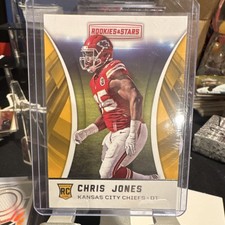 Panini 2016 Rookies & Stars Rookies Two Star Chris Jones #225 Rookie Chiefs
