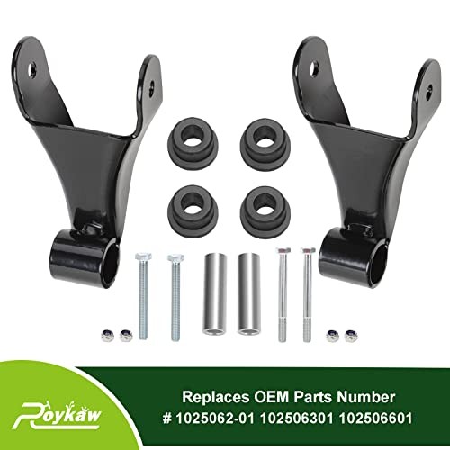 Club Car Rear Shackle with Bushing & Sleeves Kit for Precedent 2004-Up Gas & - Picture 3 of 8