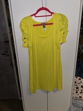 Juicy Couture Y2K Style Yellow Dress