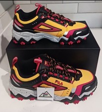Fila OM TR Hiking Shoes Gold Fusion Black Red...