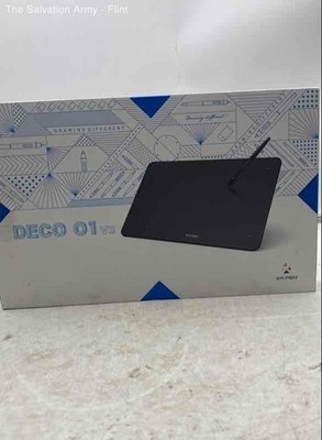 XP-Pen Deco 01 V2 Black Drawing Wireless Graphics Tablet w/box