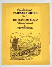 Cover of The Illustrated Tarzan Books #3