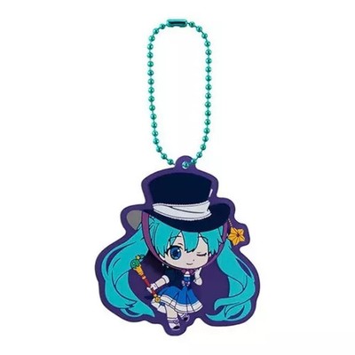 Keychain Hatsune Miku A ~Magical Mirai 2013ver.~ Rubber Mascot ''Gashapon
