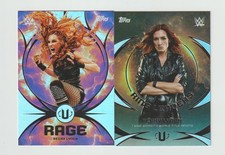 2 BECKY LYNCH 2025 TOPPS WWE UNIVERSE SP CARDS RAGE + RING LEADERS