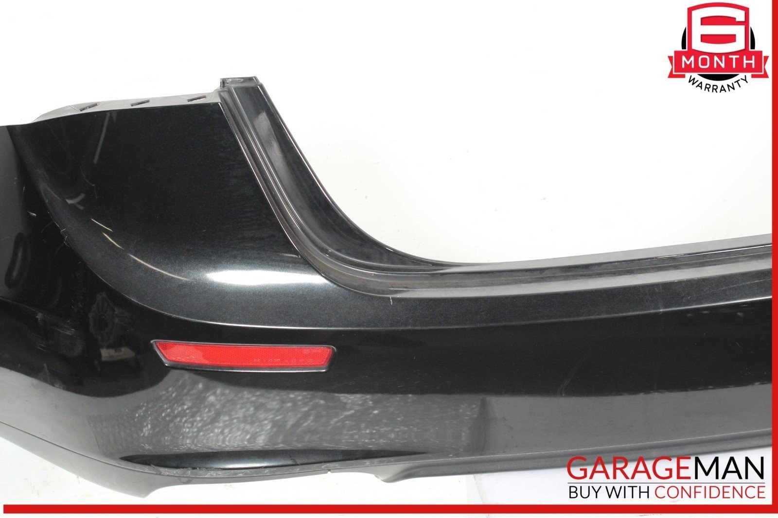 14-17 Maserati Ghibli M157 Rear Bumper Cover Panel Black OEM