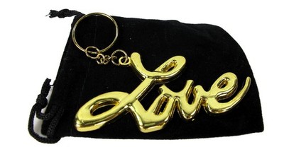 Sex And The City LOVE Keychain Keyring Keyfob Gold Tone | eBay