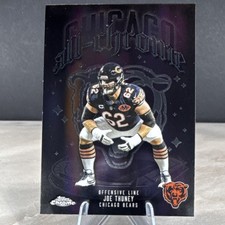 Topps Chrome 2025 Joe Thuney Chicago Bears ACT-14 All-Chrome Insert NFL Card