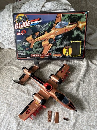 Gi Joe Vs Cobra Rattler Plane *Incomplete*