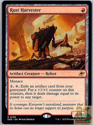 Rust Harvester 159 Rare Edge of Eternities Magic: The Gathering Near Mint