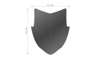 Windschild Plexiglas Honda Hornet 600 2011 - 2013 CB600F Hornet PC41