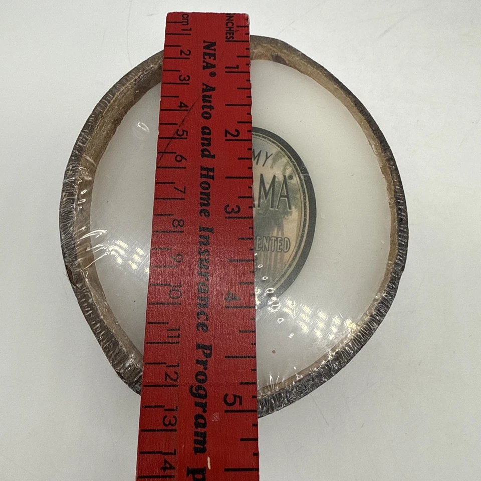 Vintage TOMMY BAHAMA Coconut Shell Candle Candle New Flower Tropical - Image 3 of 4