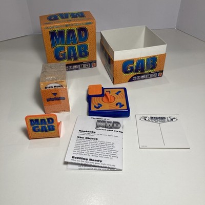Mad Gab Card Game Mattel 2005 Party Game Words Humor