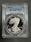 2021 W American Silver Eagle Type 2 PCGS PR70 DCAM