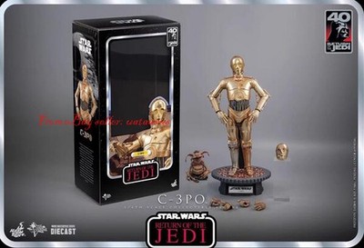 Perfect Hottoys 1/6  C-3PO MMS701D56 In Stock Collectibles