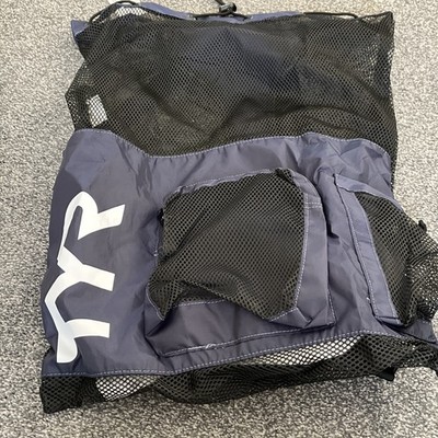 TYR Unisex Big Mesh Mummy Rucksack - Navy