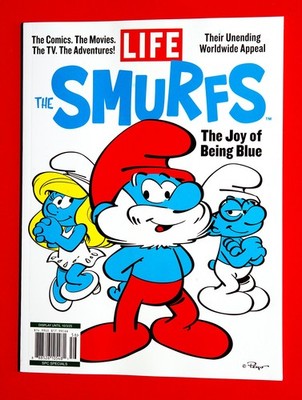 LIFE MAGAZINE 2025 THE SMURFS  THE JOY of BEING BLUE - SPECIAL EDITION