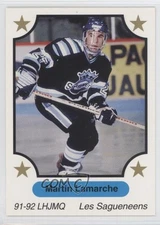 1991-92 7th Inning Sketch LHJMQ Martin Lamarche #90