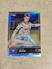 2023 Topps MLS Bryce Duke Auto #159 CF Montreal