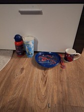 Spider-Man Kinder-Geschirr- & Trinkset