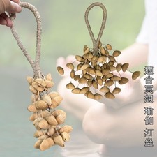   Import Duties Apply  Natural Shell Hand Rattle Handmade Shaker Percussion Shaker