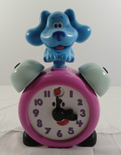 Blues Clues Leap Frog Tickety Tock Alarm Clock Play  Learn Tell Time Pre-Owned