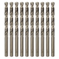 10Stk Cobalt Jobber Bohrer 6,1Mm M35 High-Speed-Stahl HSS Spiralbohrer Werkzeug